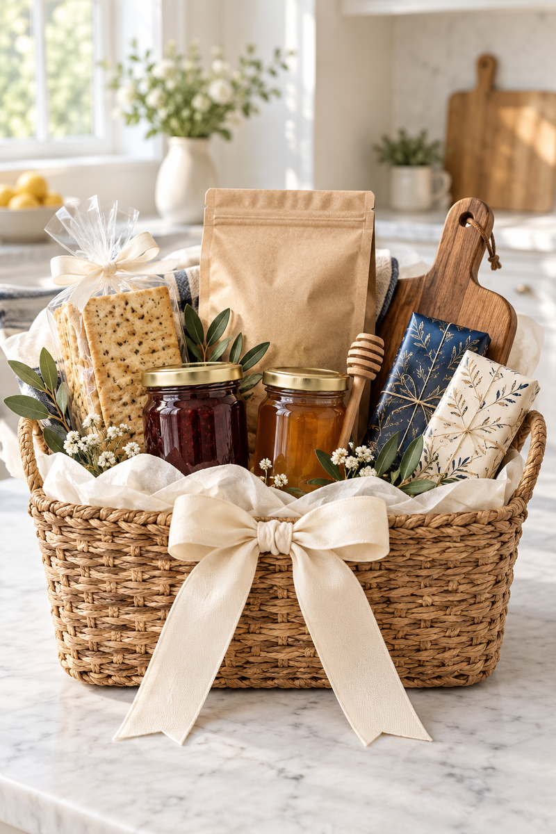 The Gathering Basket — gift basket by Laurel 1863